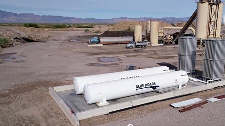 Offshore gas flaring